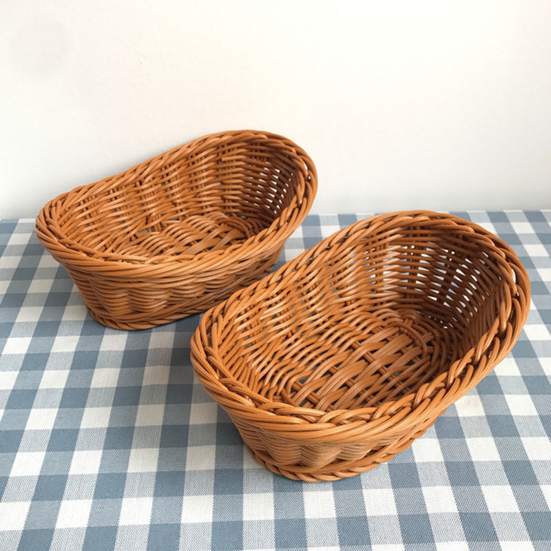 Ovale Rattan gewebte Aufbewahr – Food Storage In Plants Bewertung und Preis