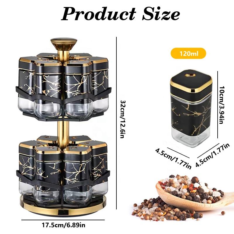 360 °   Drehbarer Gewürzregal- – Herb Keeper Container Bewertung und Preis