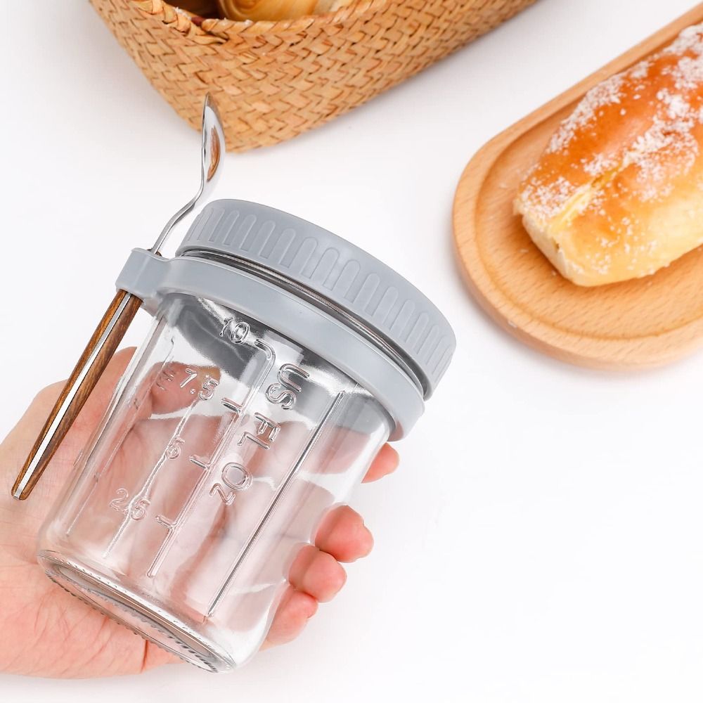 Joghurtglas, 350 ml, Overnight – Food Storage Glass Container Set Bewertung und Preis