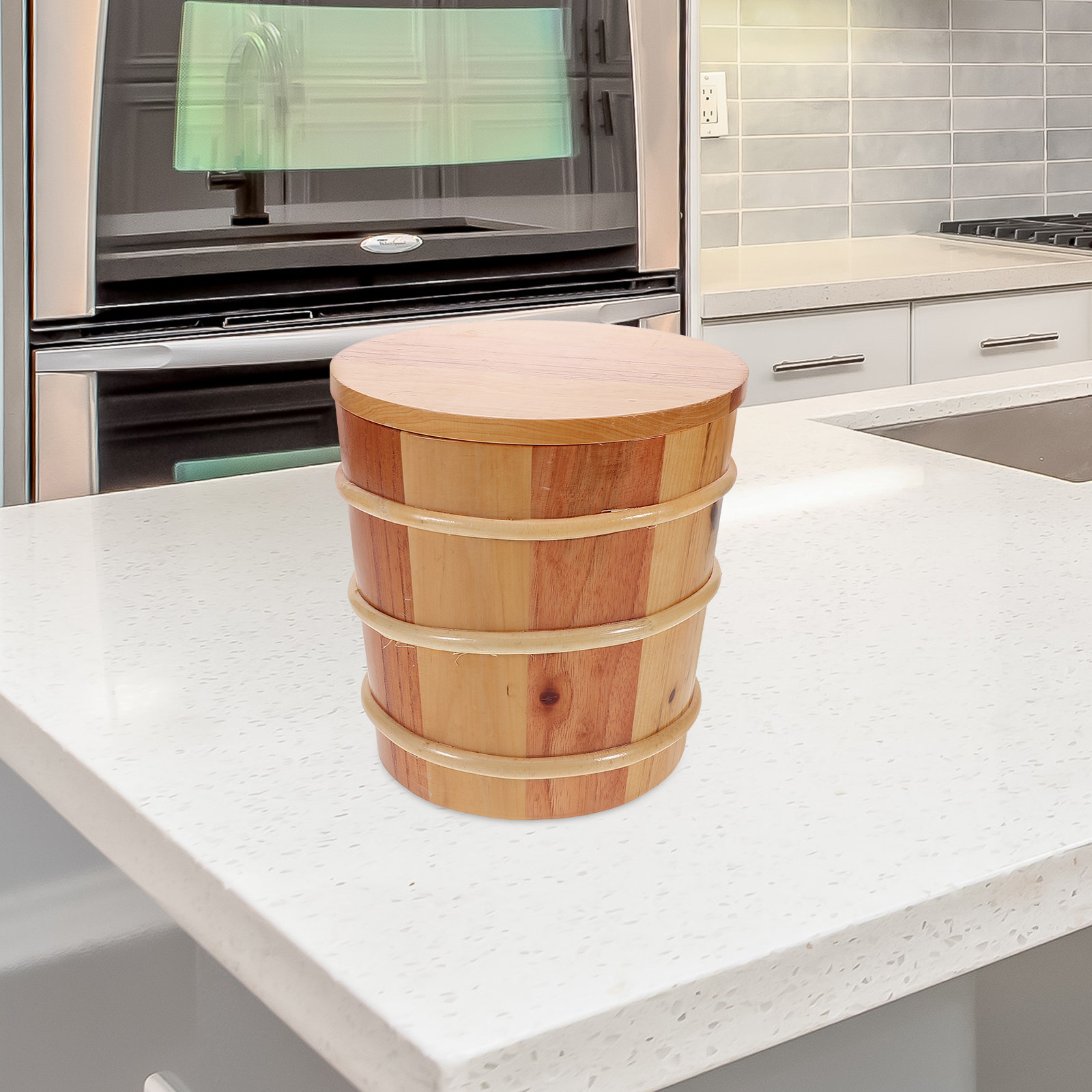 Massivholz-Reisbehälter mit De – Food Storage Yogurt Bewertung und Preis
