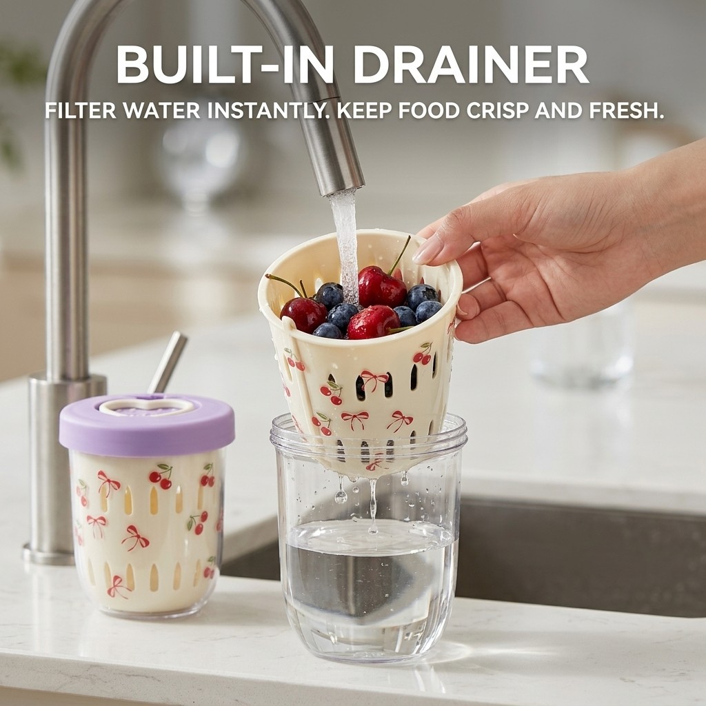 Plastik-Salatbehälter mit Deck – Food Storage Yogurt Bewertung und Preis