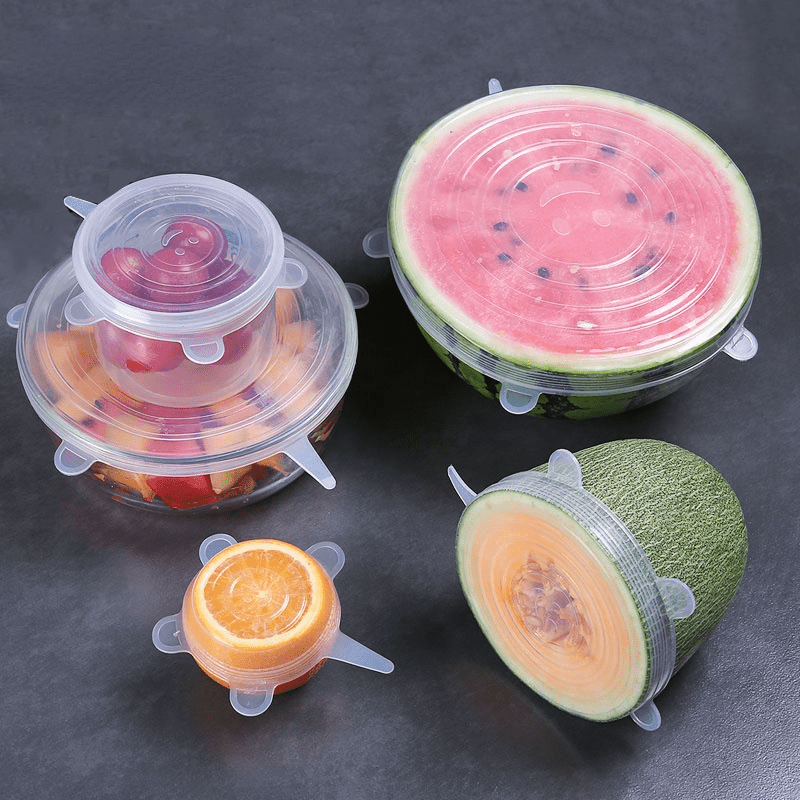 6 Stück Wiederverwendbare Sili – Silicone Stretch Lid Bewertung und Preis