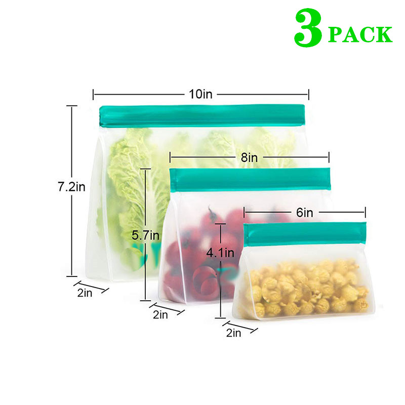 Wiederverwendbare Aufbewahrung – Food Storage Zipper Bags Bewertung und Preis